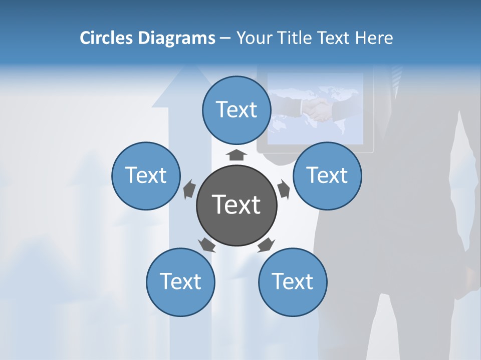 Finance Web Page Technology PowerPoint Template