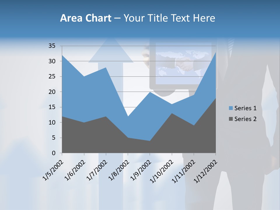 Finance Web Page Technology PowerPoint Template
