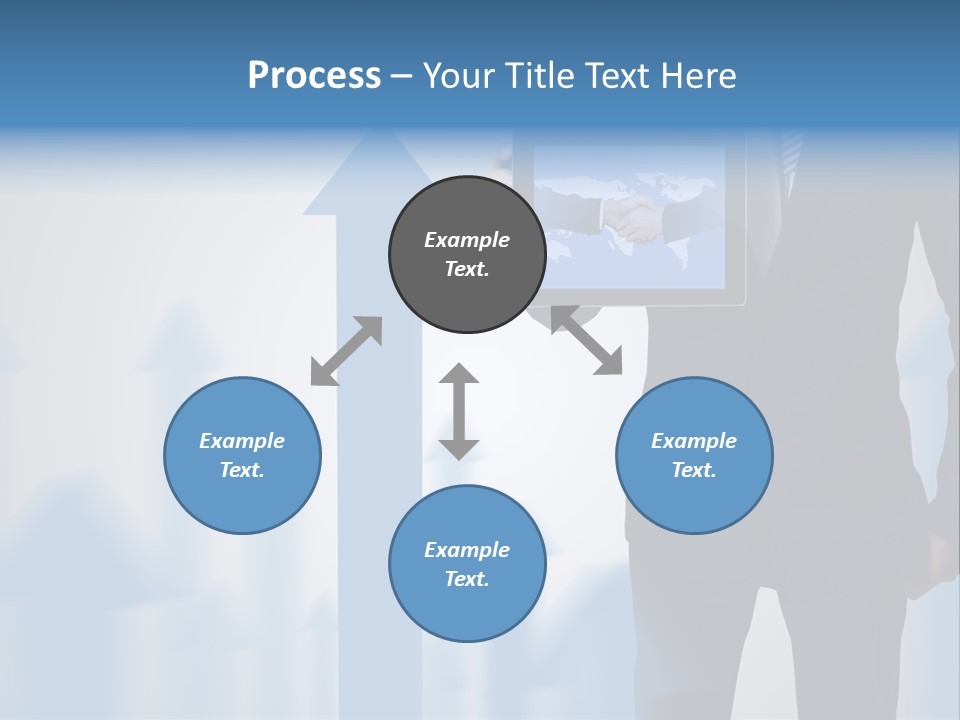 Finance Web Page Technology PowerPoint Template