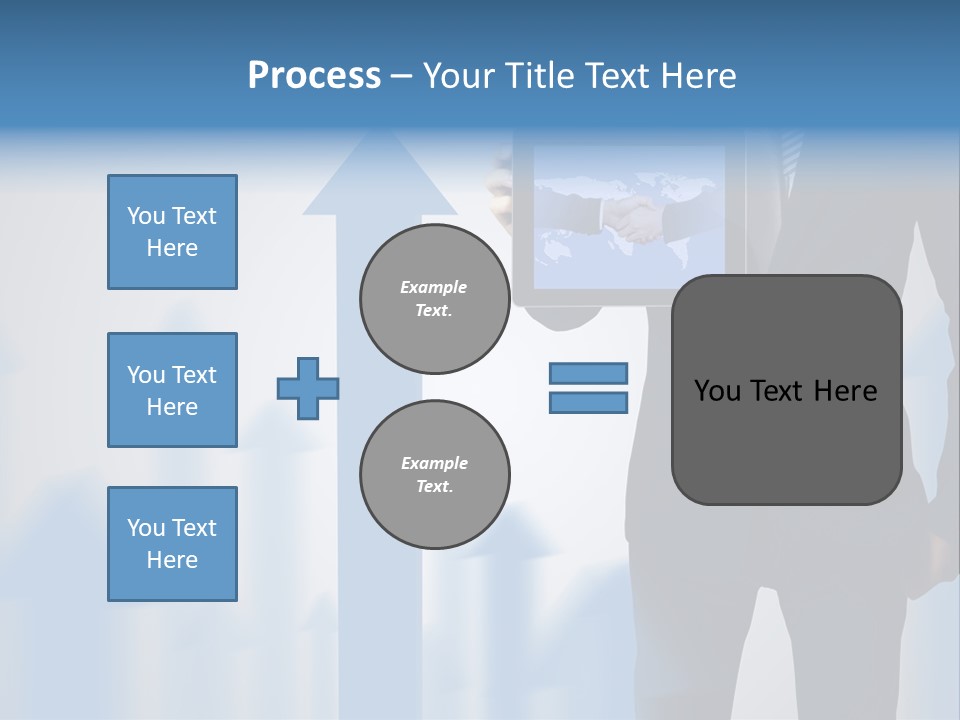 Finance Web Page Technology PowerPoint Template
