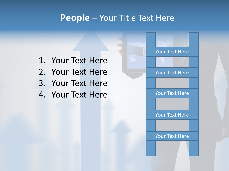 Finance Web Page Technology PowerPoint Template