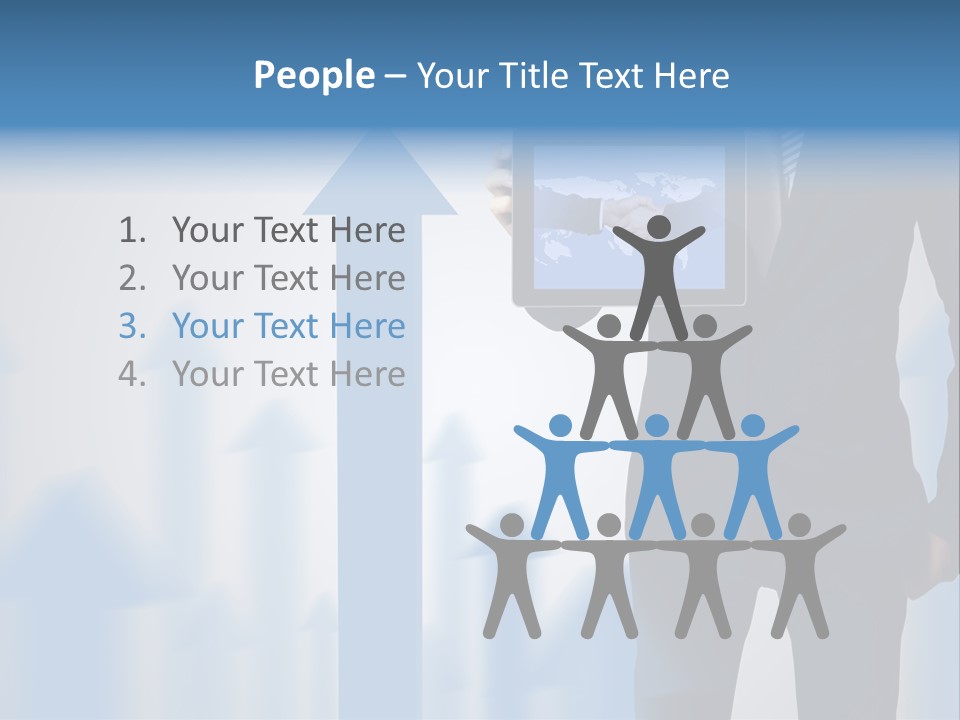 Finance Web Page Technology PowerPoint Template