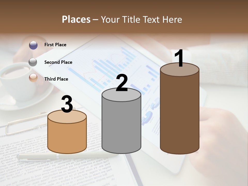 Female Achievement Finance PowerPoint Template