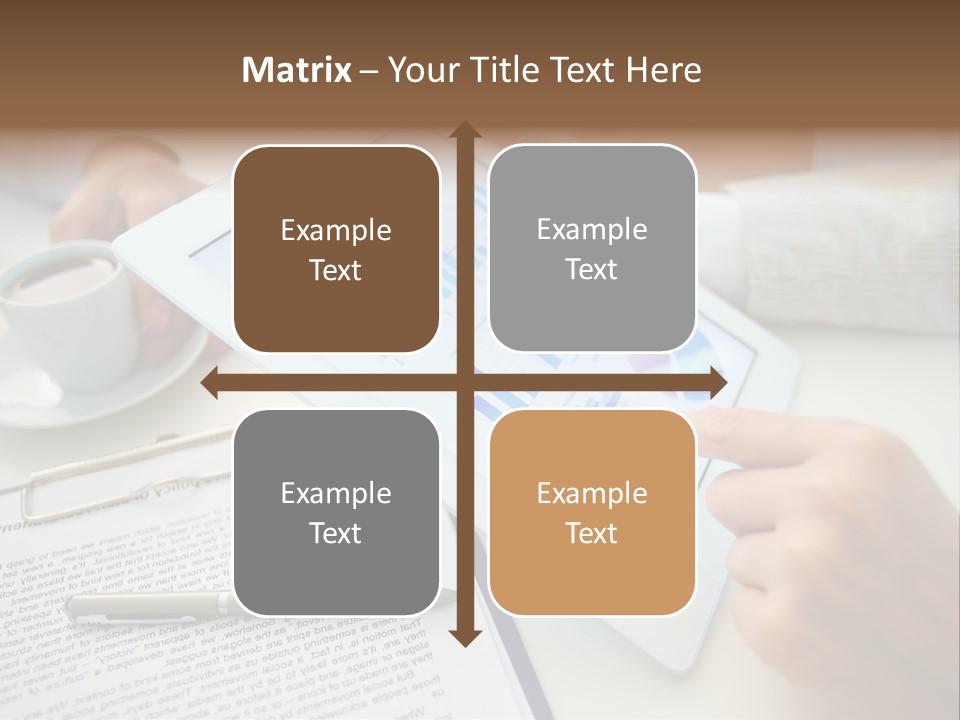 Female Achievement Finance PowerPoint Template