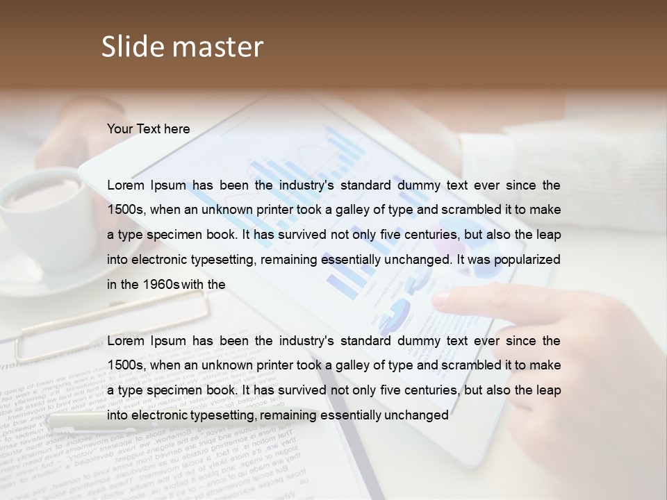 Female Achievement Finance PowerPoint Template