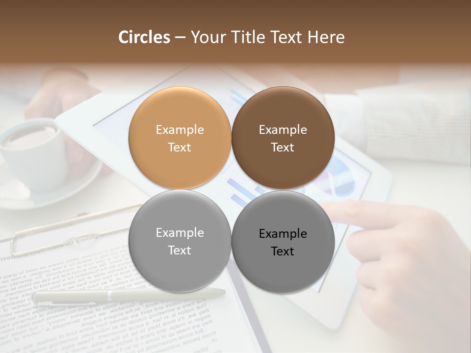 Female Achievement Finance PowerPoint Template