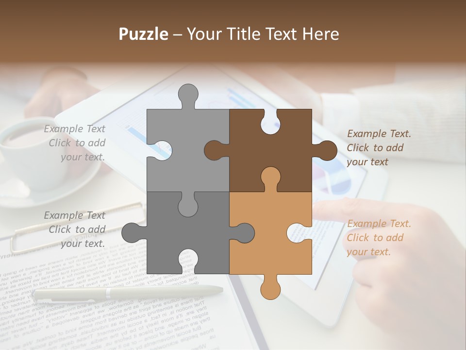 Female Achievement Finance PowerPoint Template