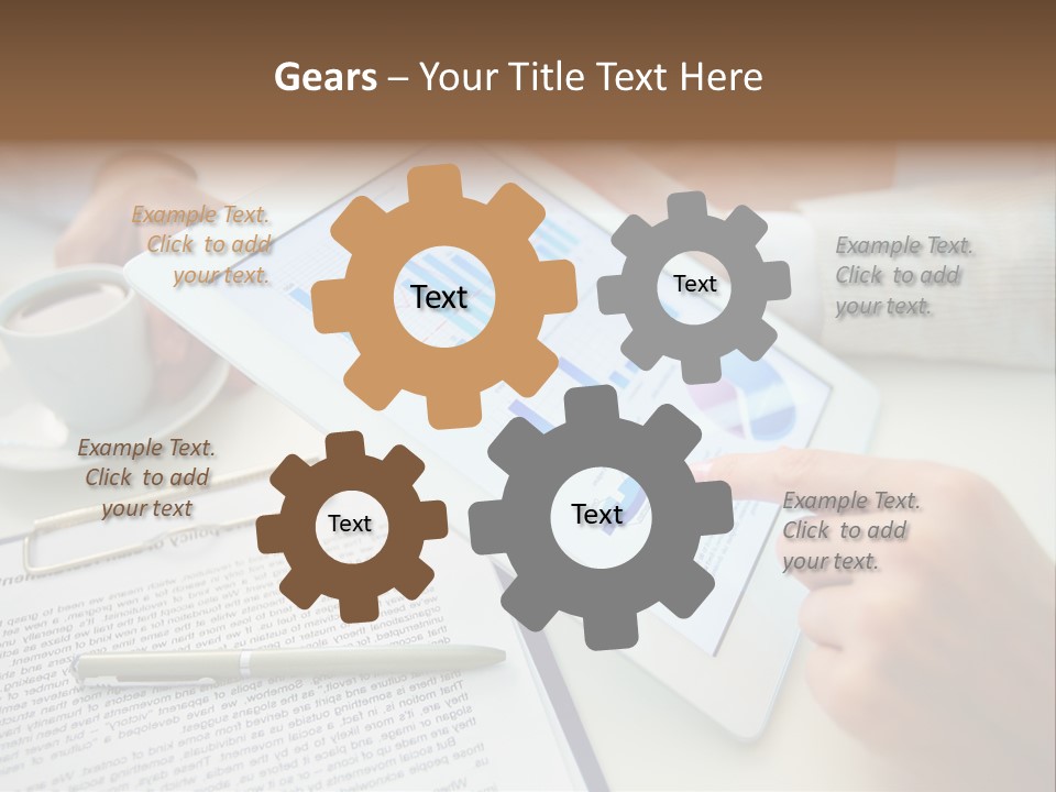 Female Achievement Finance PowerPoint Template