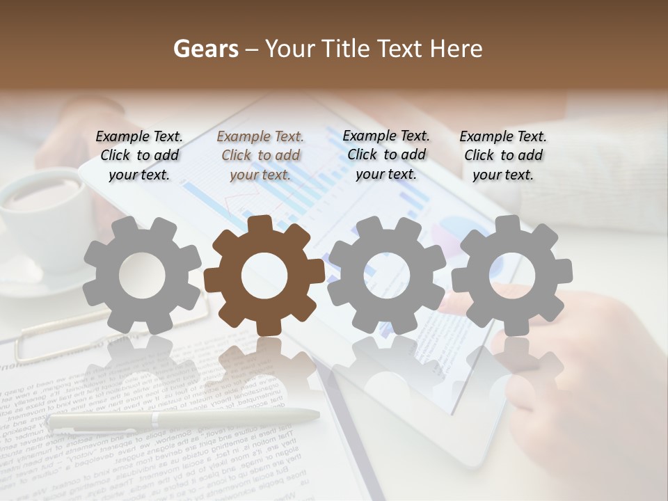 Female Achievement Finance PowerPoint Template