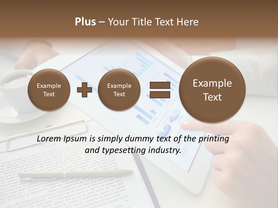 Female Achievement Finance PowerPoint Template