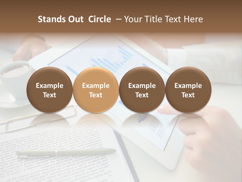 Female Achievement Finance PowerPoint Template