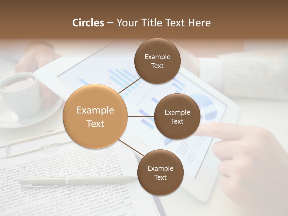 Female Achievement Finance PowerPoint Template