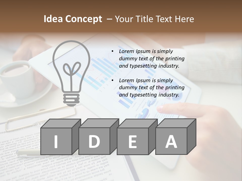 Female Achievement Finance PowerPoint Template