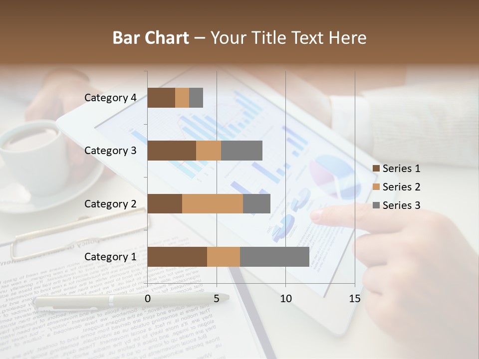 Female Achievement Finance PowerPoint Template