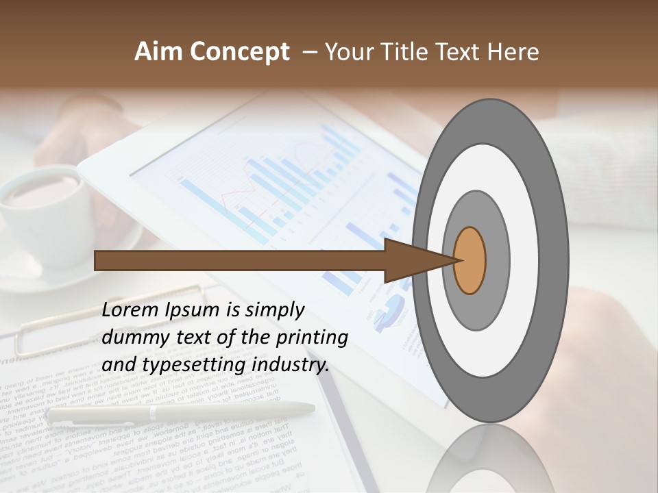 Female Achievement Finance PowerPoint Template