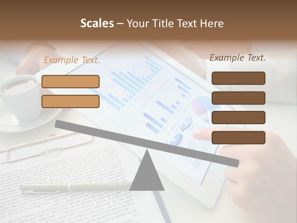 Female Achievement Finance PowerPoint Template