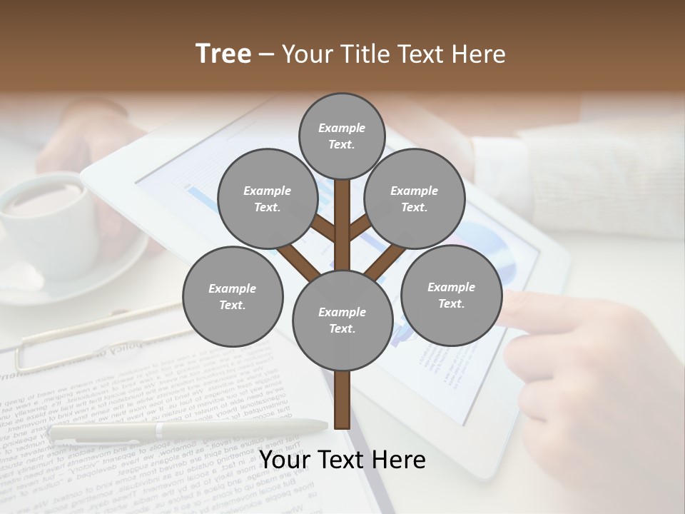 Female Achievement Finance PowerPoint Template