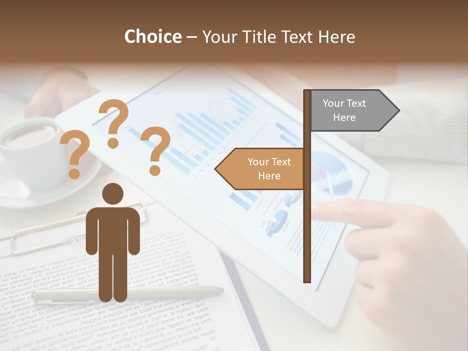 Female Achievement Finance PowerPoint Template