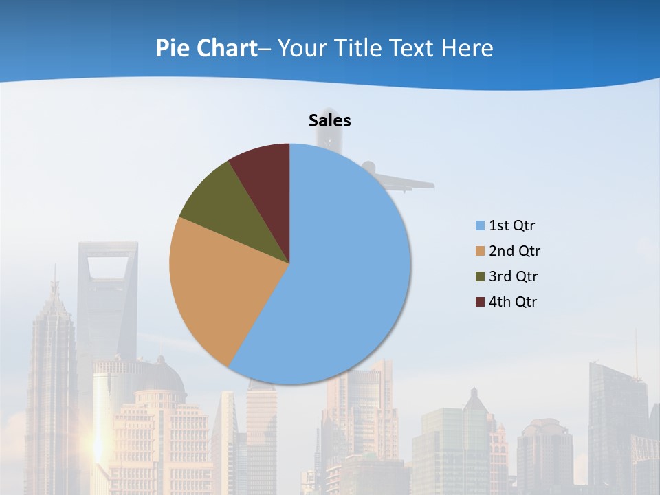 Reflection Traffic City PowerPoint Template
