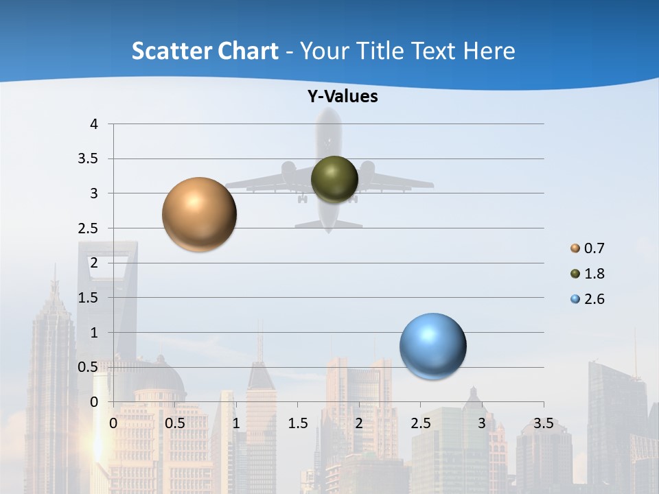 Reflection Traffic City PowerPoint Template
