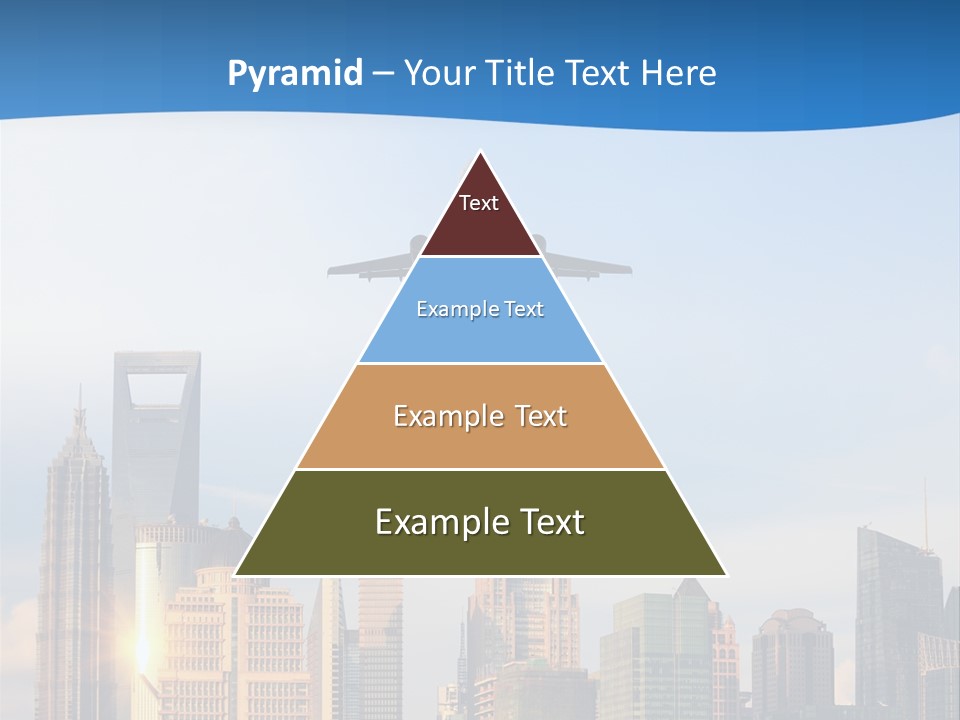 Reflection Traffic City PowerPoint Template