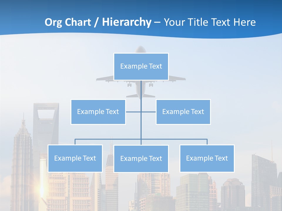 Reflection Traffic City PowerPoint Template