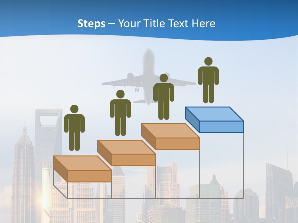 Reflection Traffic City PowerPoint Template