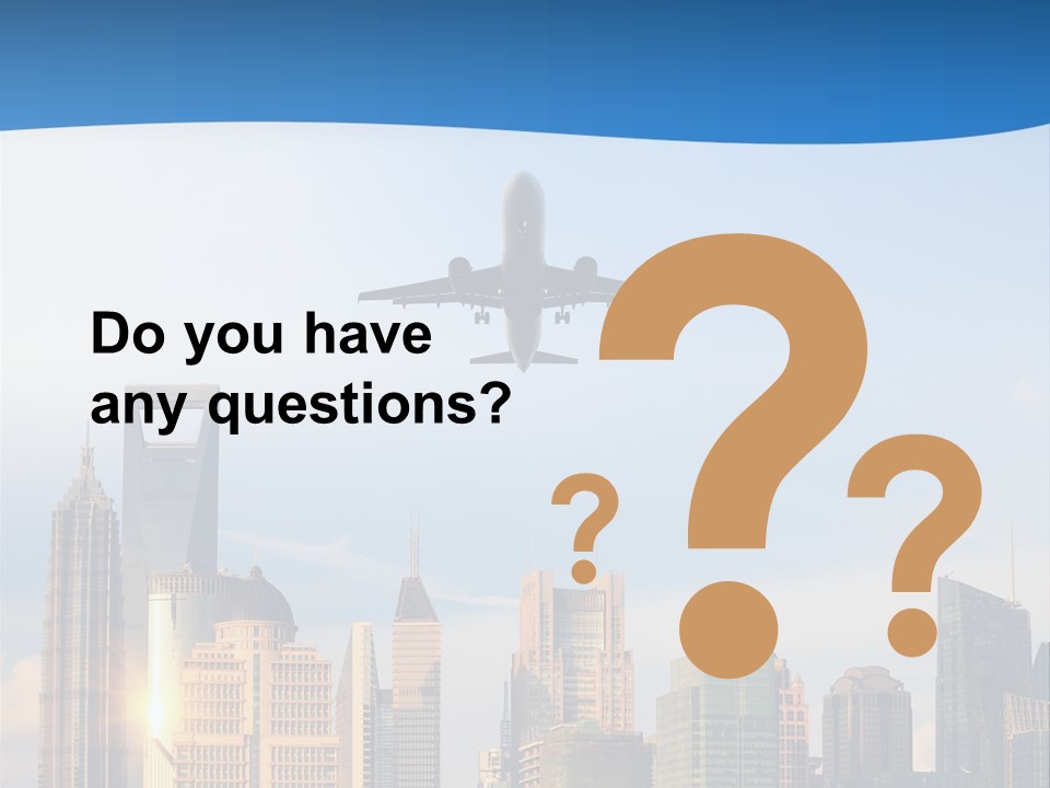 Reflection Traffic City PowerPoint Template