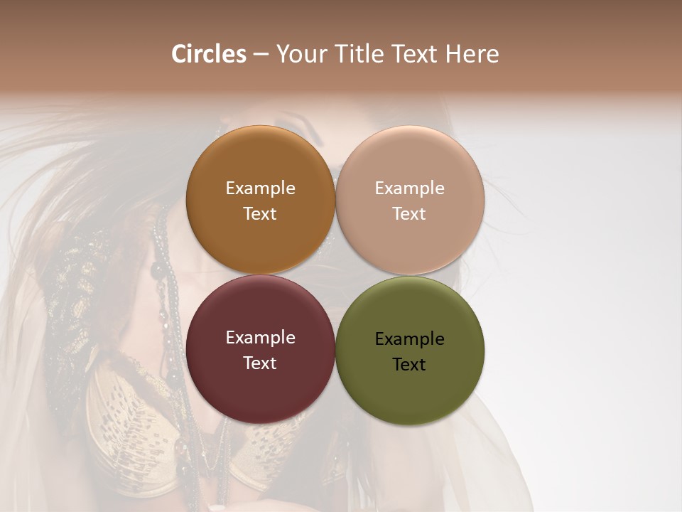 Woman Beautiful Model PowerPoint Template