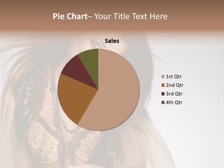 Woman Beautiful Model PowerPoint Template