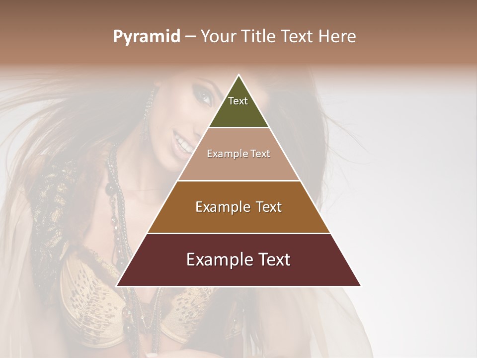 Woman Beautiful Model PowerPoint Template