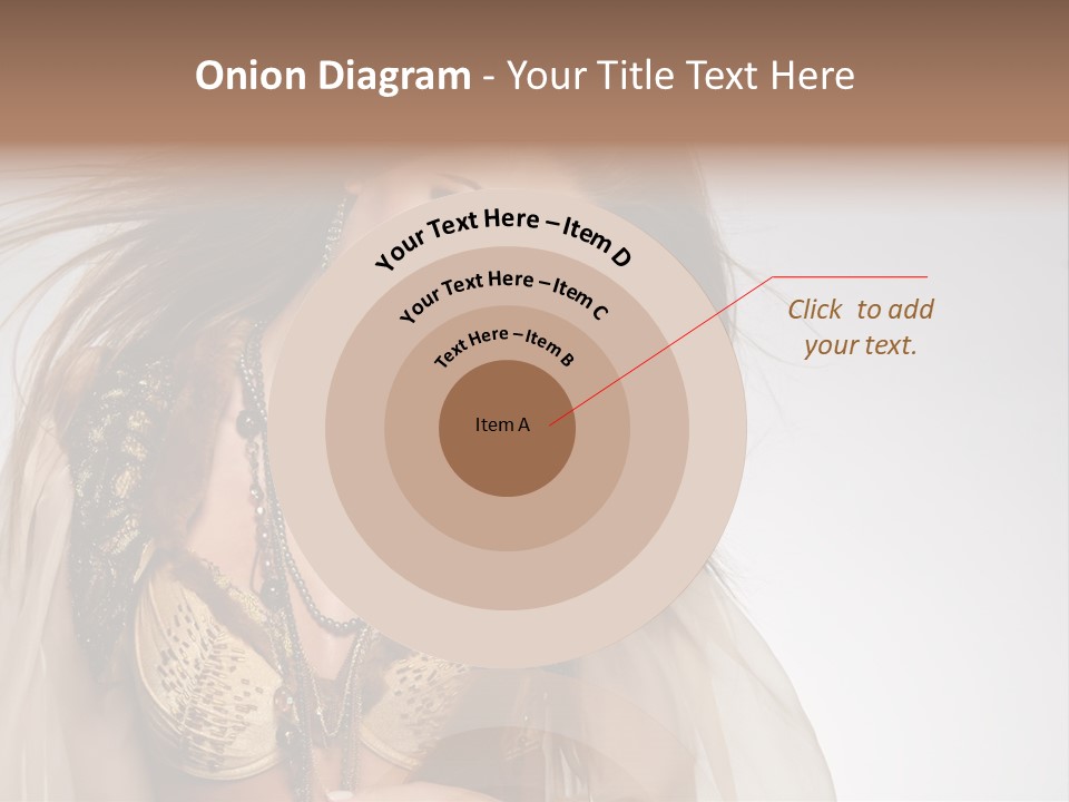 Woman Beautiful Model PowerPoint Template