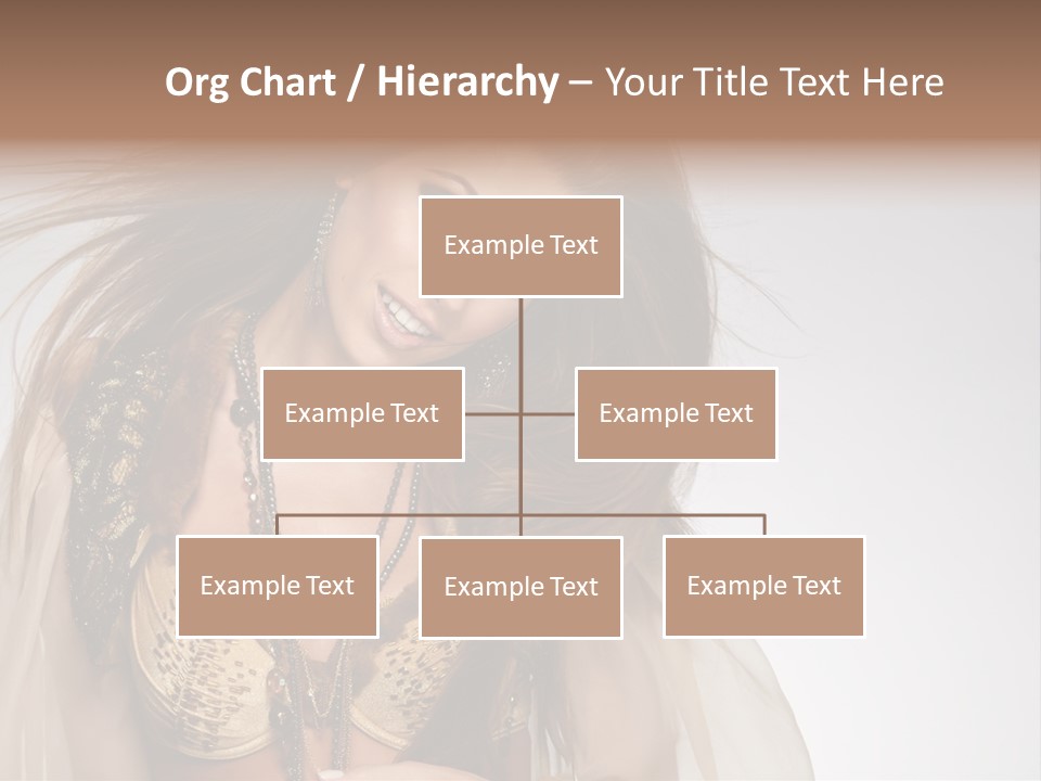 Woman Beautiful Model PowerPoint Template