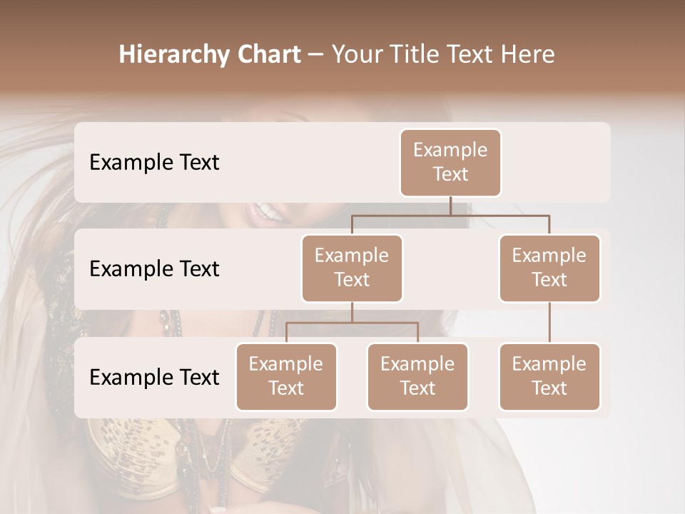 Woman Beautiful Model PowerPoint Template