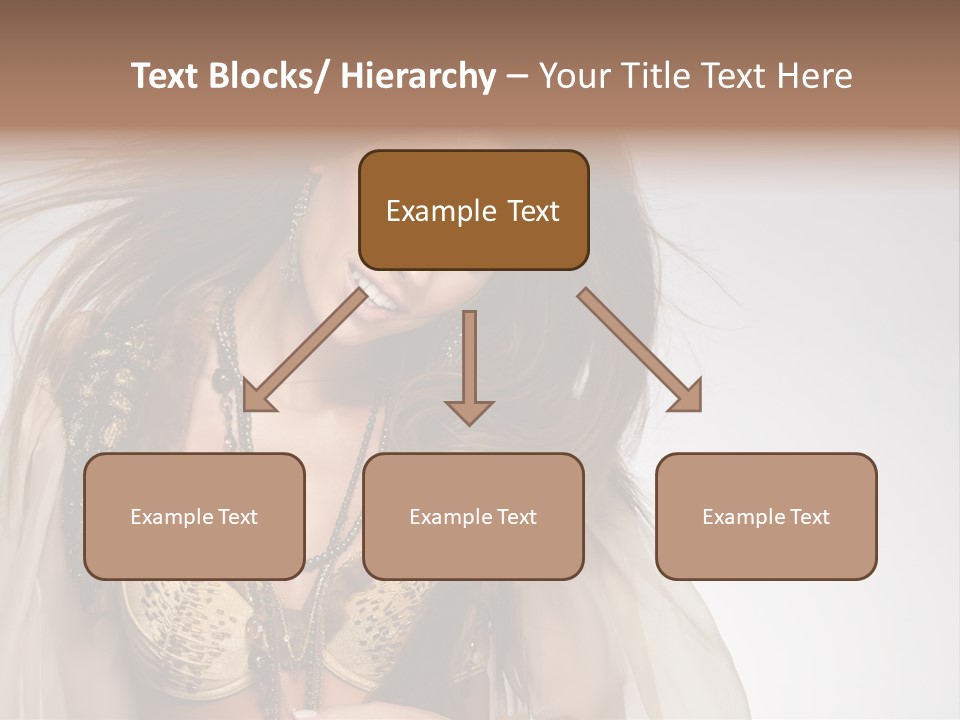 Woman Beautiful Model PowerPoint Template