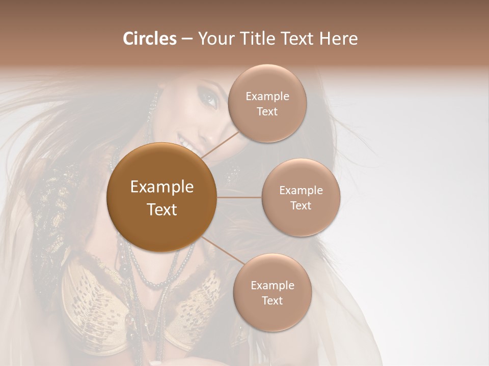 Woman Beautiful Model PowerPoint Template