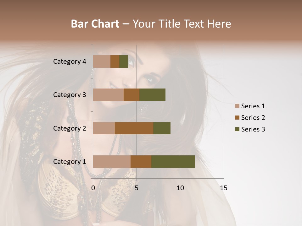Woman Beautiful Model PowerPoint Template