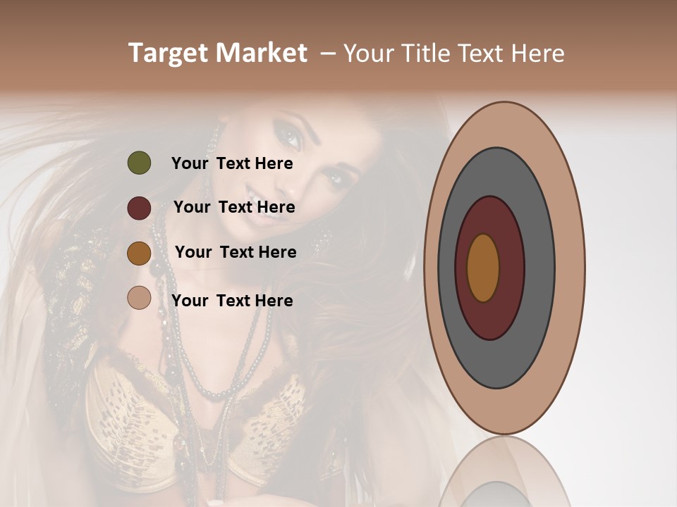 Woman Beautiful Model PowerPoint Template