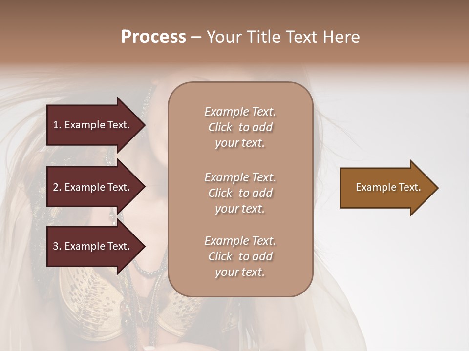 Woman Beautiful Model PowerPoint Template