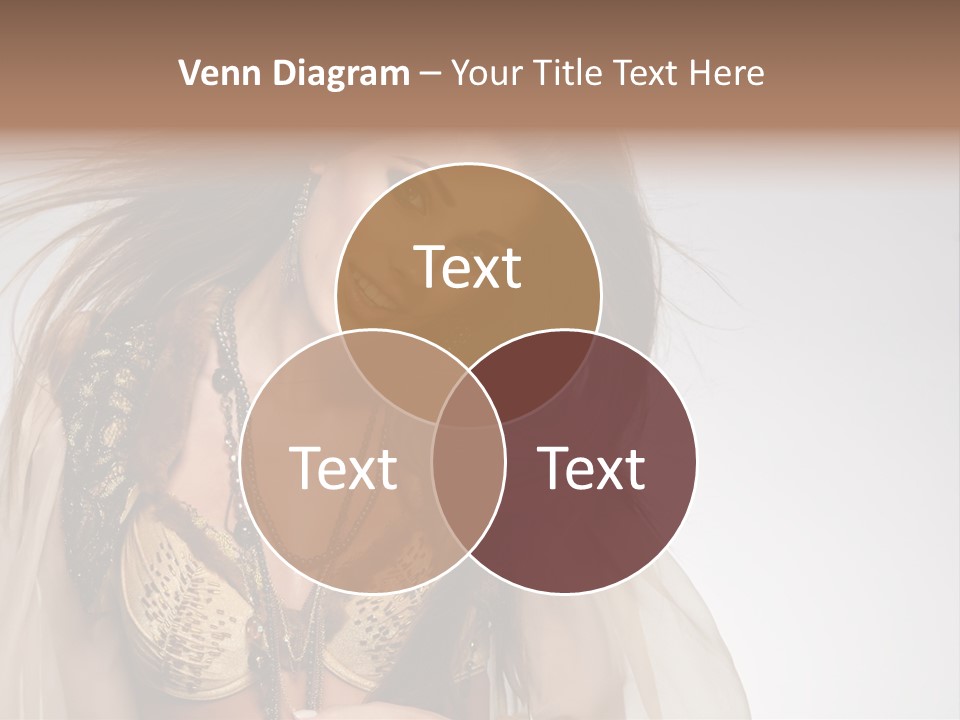 Woman Beautiful Model PowerPoint Template