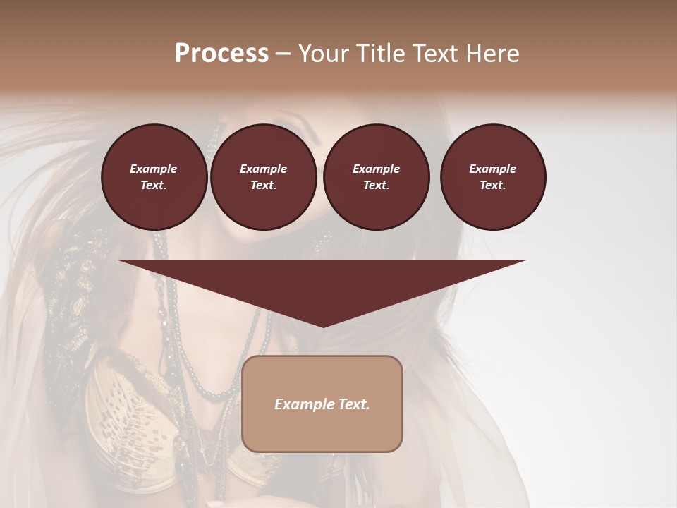 Woman Beautiful Model PowerPoint Template