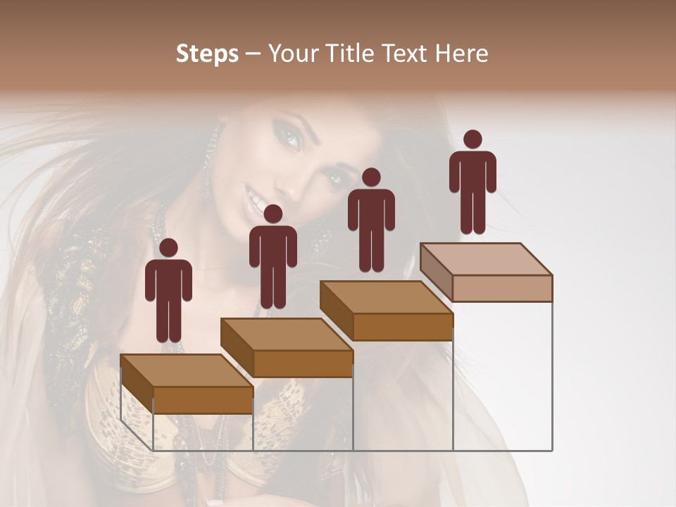 Woman Beautiful Model PowerPoint Template