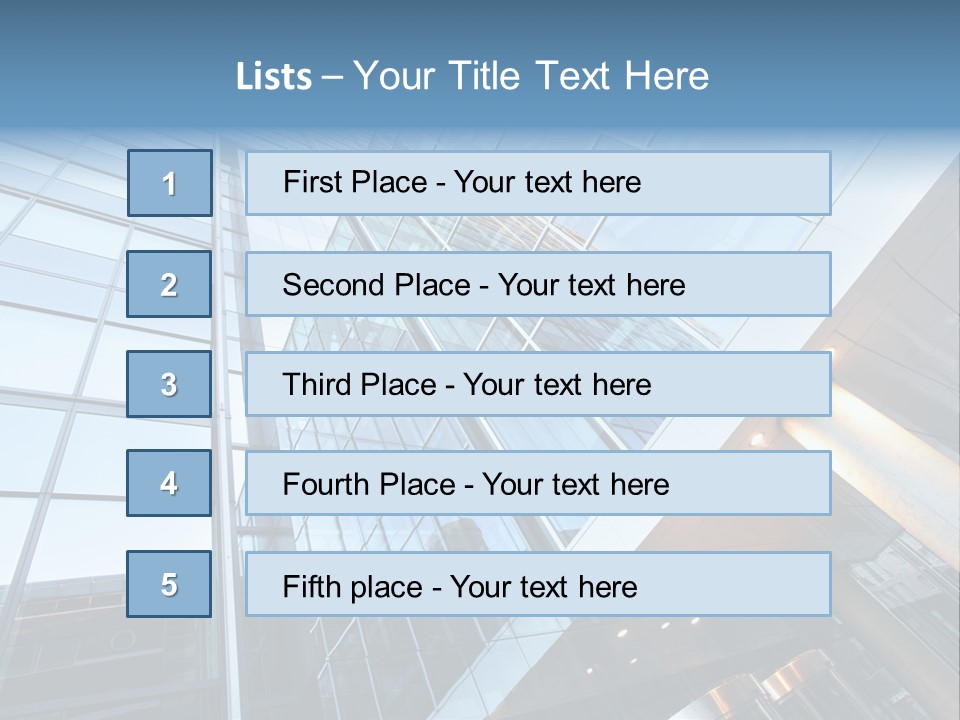 Economy Mansion Light PowerPoint Template