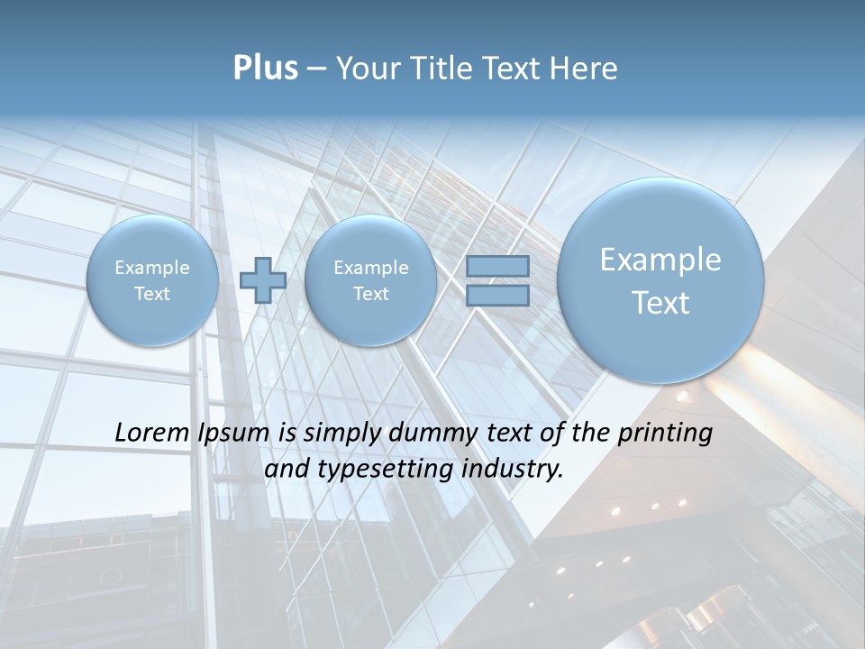 Economy Mansion Light PowerPoint Template