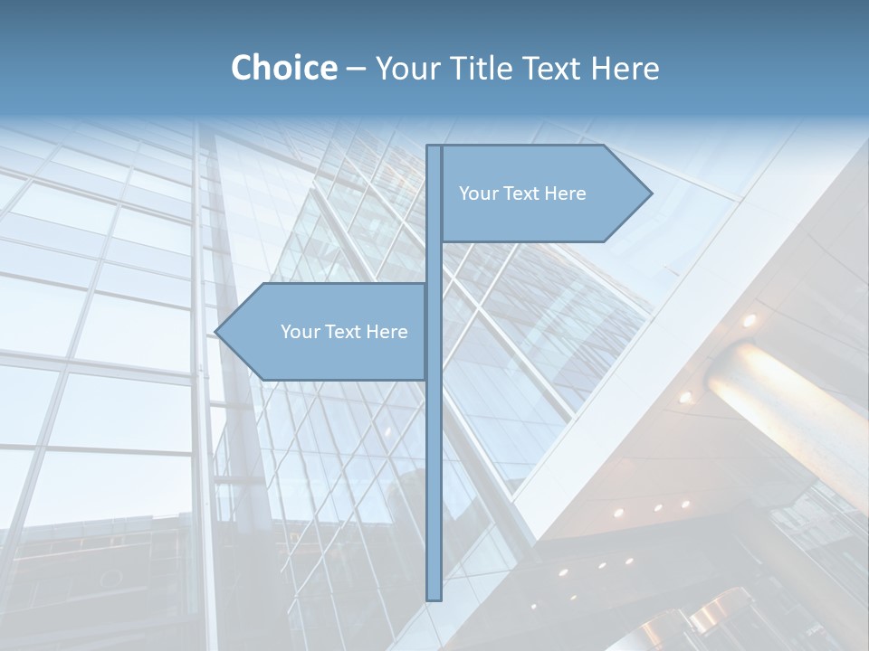 Economy Mansion Light PowerPoint Template