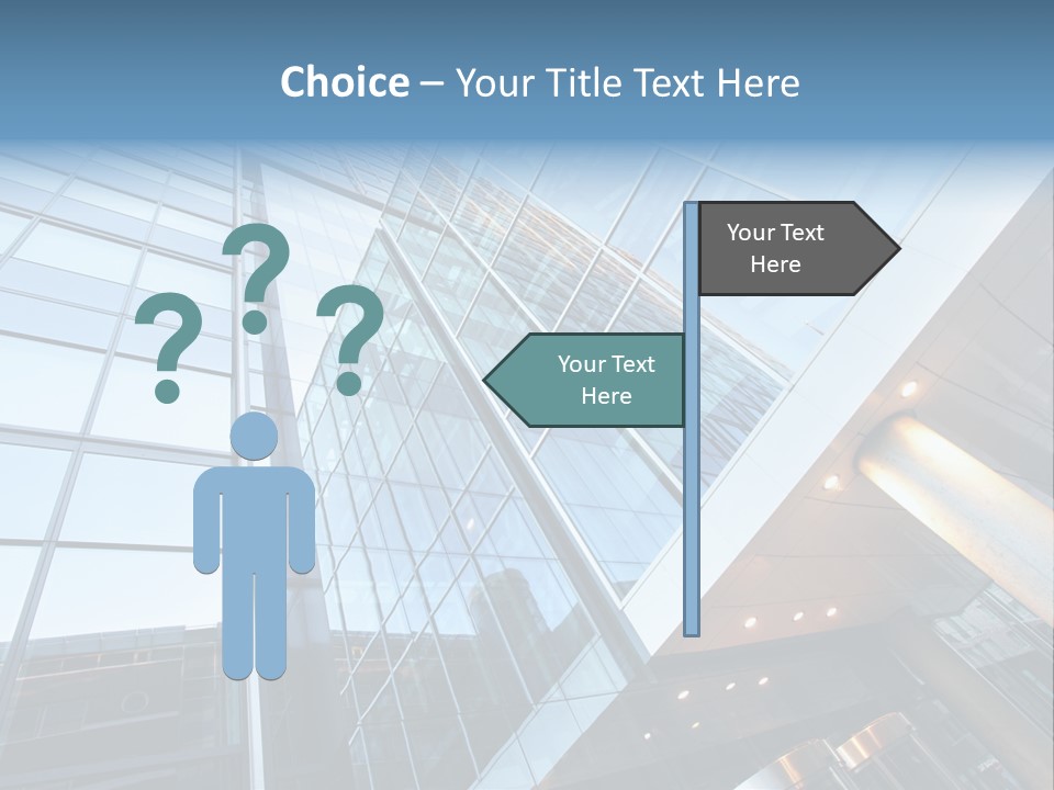 Economy Mansion Light PowerPoint Template