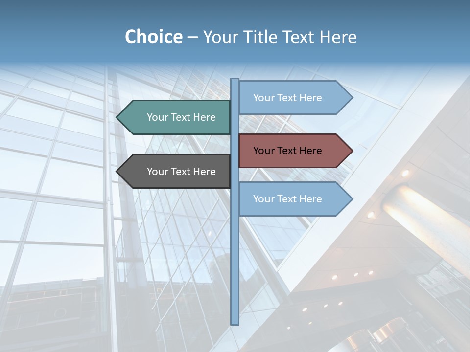 Economy Mansion Light PowerPoint Template