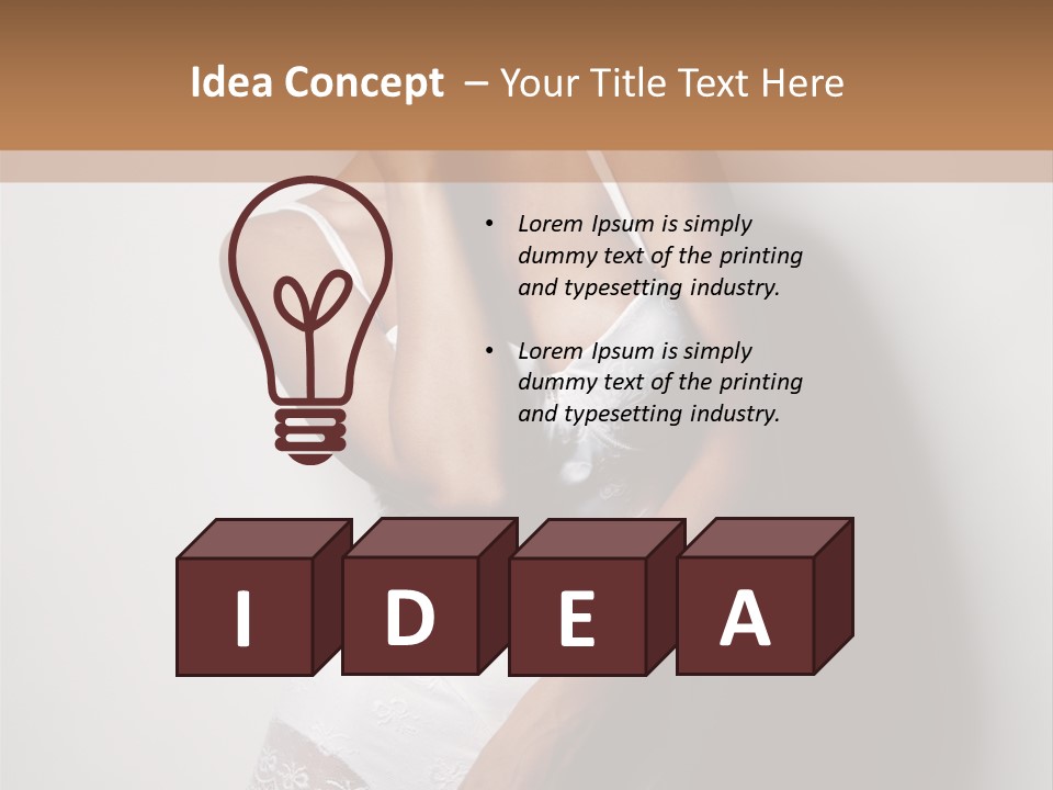 Hand Style Young PowerPoint Template