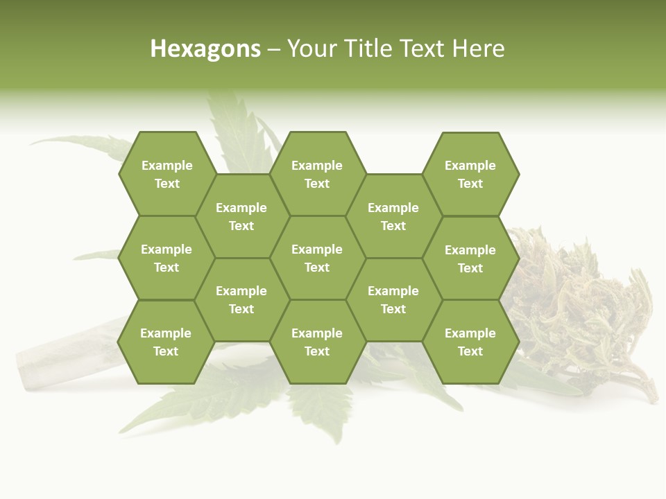 Marijuana Abuse Relaxing PowerPoint Template