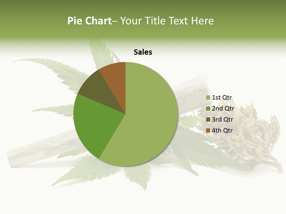 Marijuana Abuse Relaxing PowerPoint Template